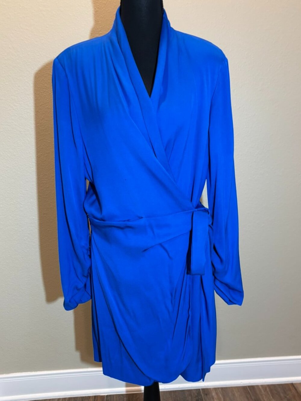 NWT Zara Jacket Dress Royal Blue - Picture 2 of 9
